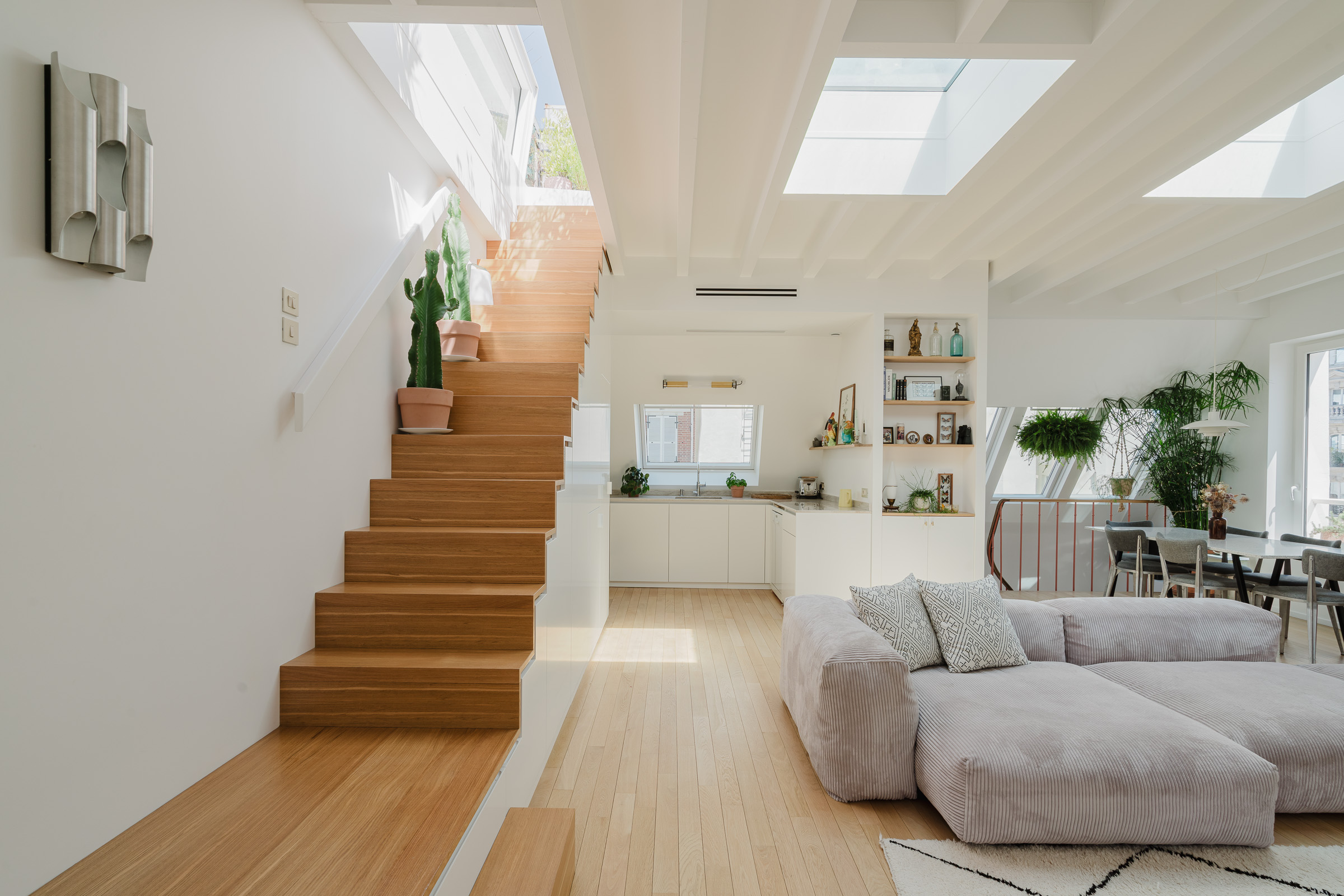 Réorganisation complète d'un duplex de 120 m² à Paris RMArch-0006