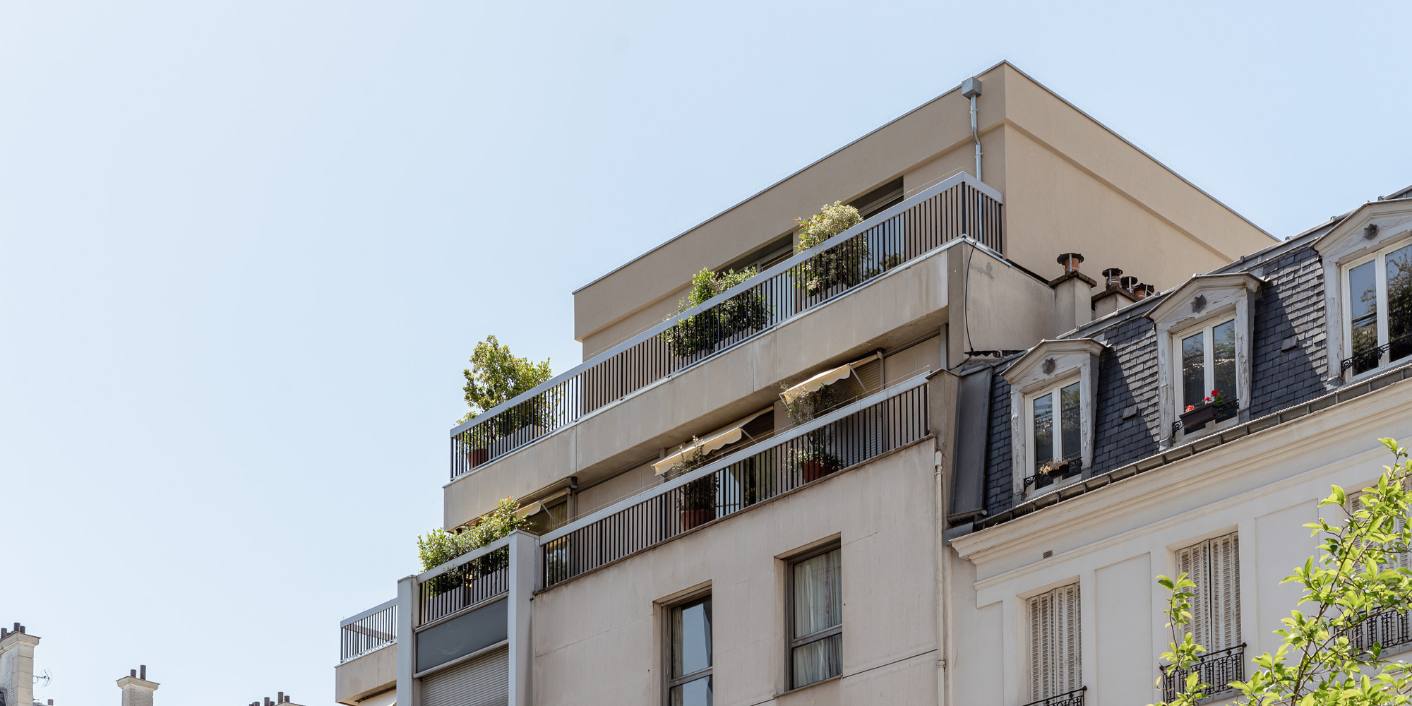 Financer sa copropriété grâce à la surélévation à Paris surelevation 2:1